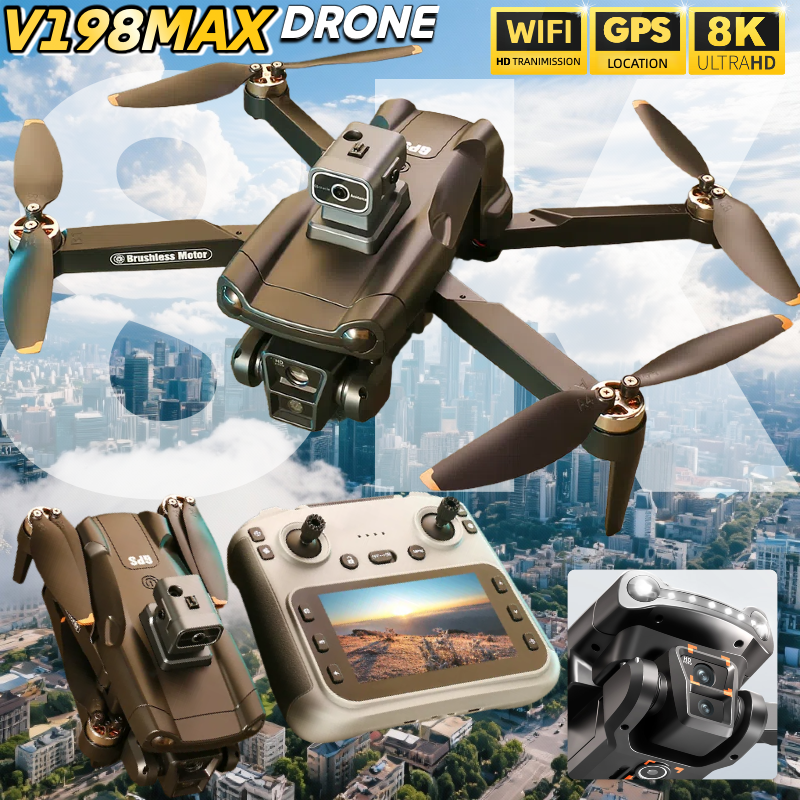 NEW for Genuine V198 MAX Drone – обзор и цена Drone Gps Mount
