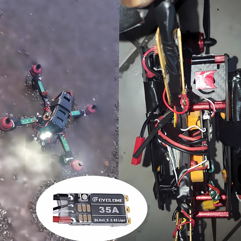 Cyclone 35A BLHeli_S ESC - Hig – обзор и цена Drone Esc