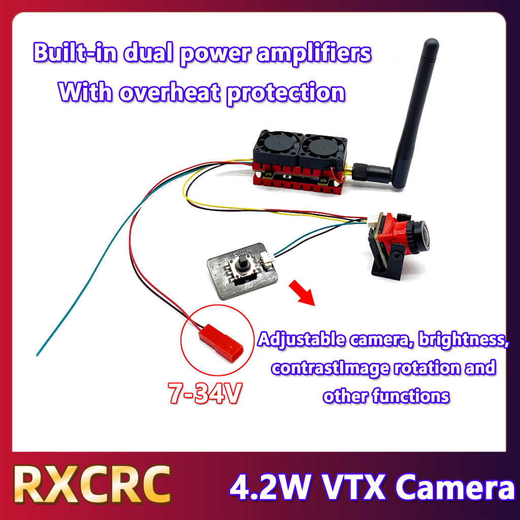 RXCRC 5.8G 48CH 4.2W High Powe – обзор и цена Drone Frame