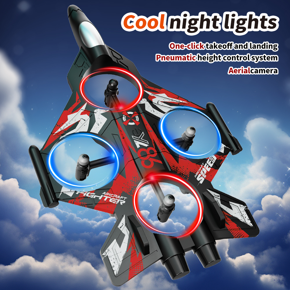Fighter Jet Drone With Screen  – обзор и цена Drone Led Light