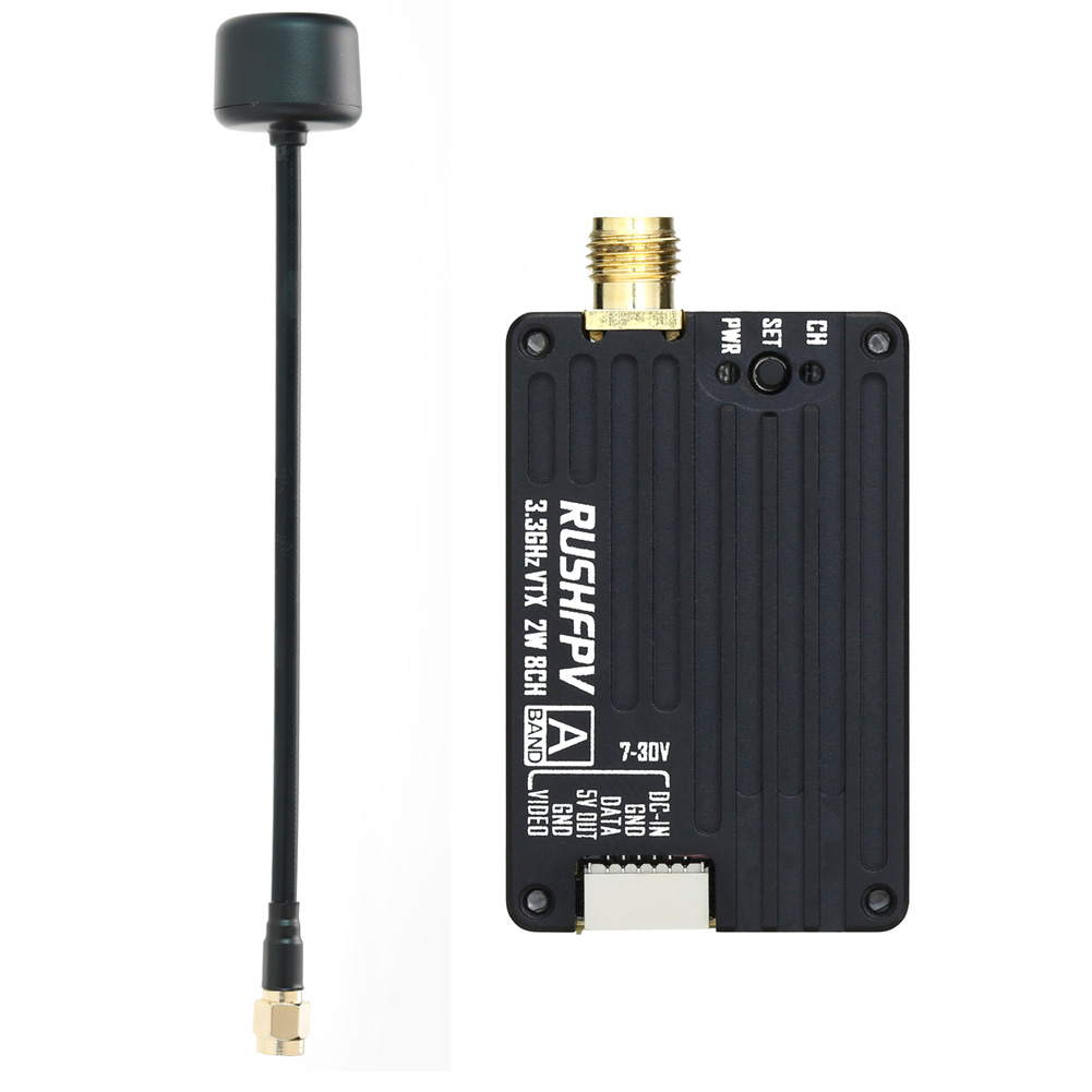 RUSHFPV 3.3G 2W VTX Transmitte – обзор и цена Drone Antenna