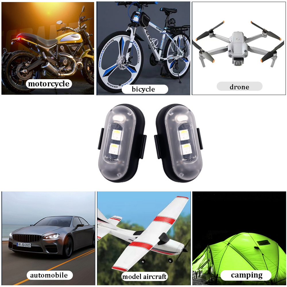 10x 4x 8Colors Wireless LED Dr – обзор и цена Drone Led Light