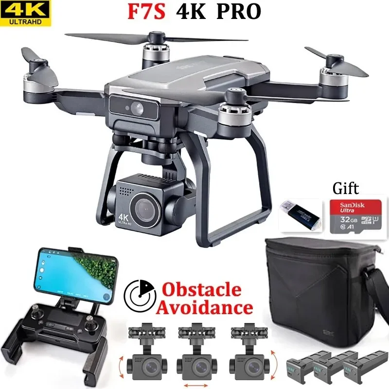 SJRC F7s 4K PRO Drone 4K obsca – обзор и цена Drone Gimbal