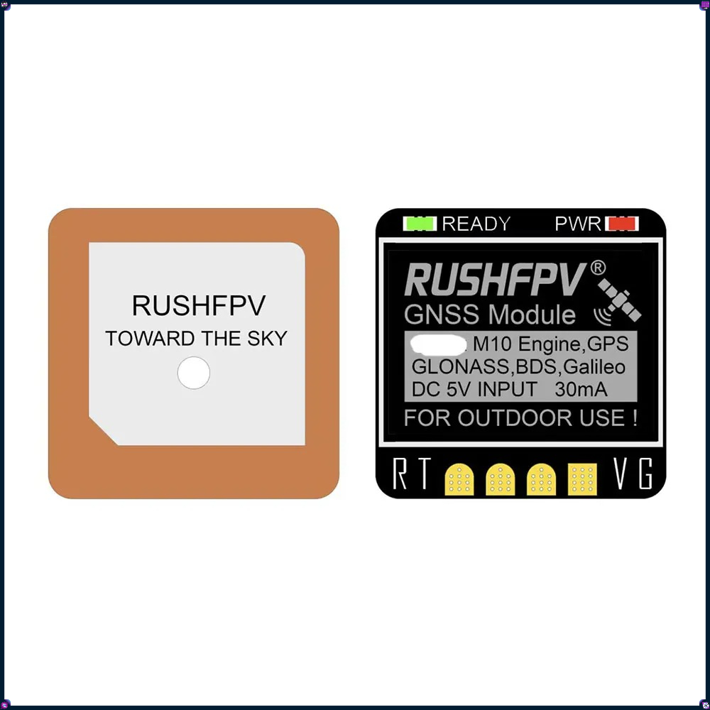1-4Pcs RUSHFPV MINI M10 GPS Mo – обзор и цена Drone Antenna
