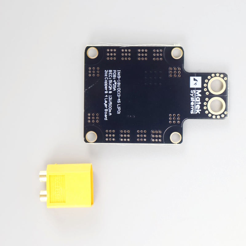 Matek Systems PDB XT60 W/ BEC  – обзор и цена Drone Power Distribution Board