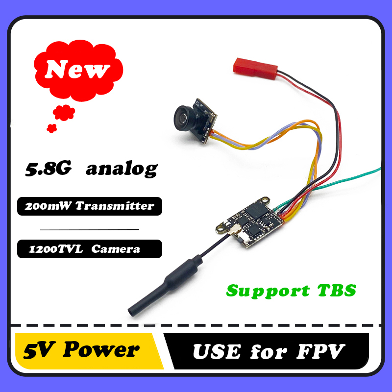 SLONWAKE 5.8G 1200TVL FPV Came – обзор и цена Drone Transmitter