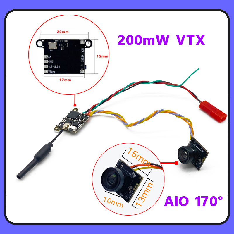 SLONWAKE 5.8G 1200TVL FPV Came – обзор и цена Drone Transmitter