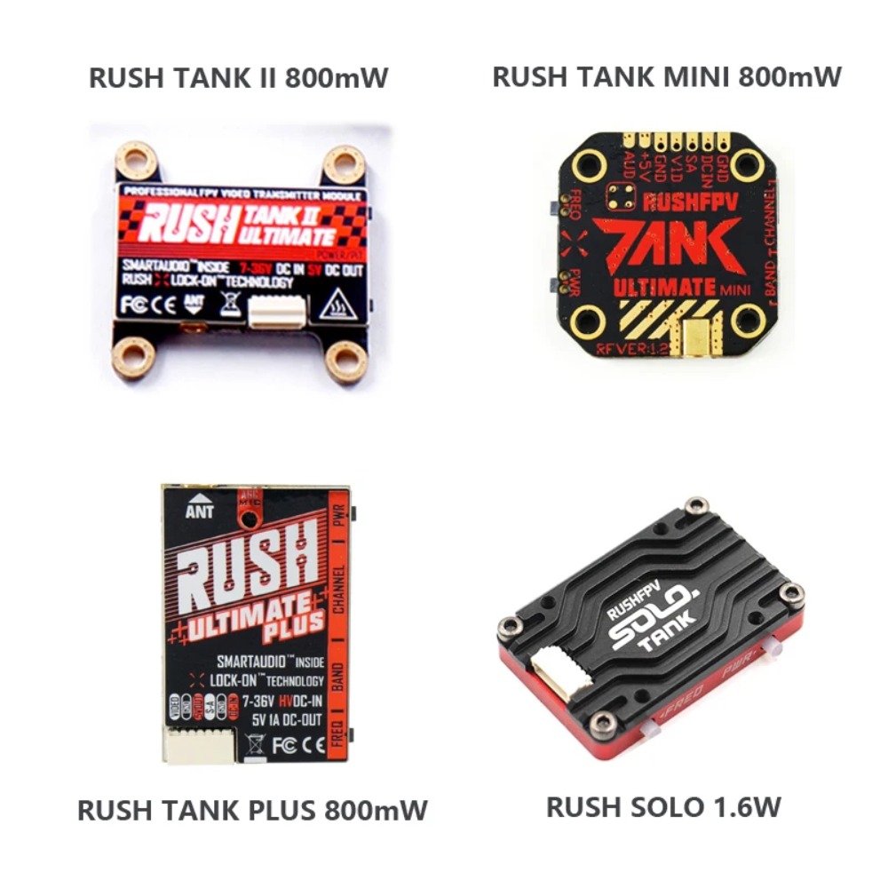 RUSH TANK Ultimate II/Mini/ PL – обзор и цена Drone Transmitter