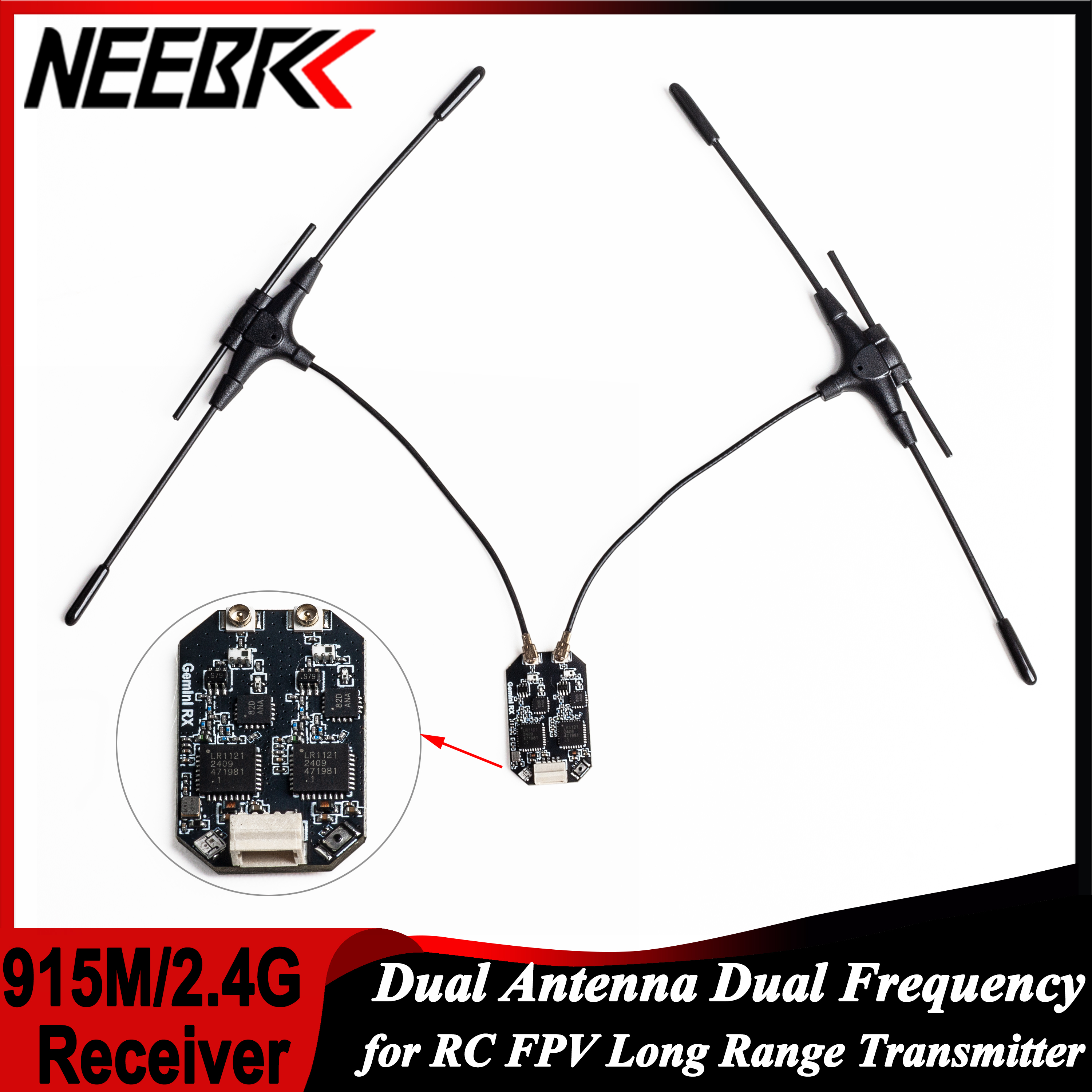 ELRS 915MHz/2.4GHz Gemini Dual – обзор и цена Drone Antenna