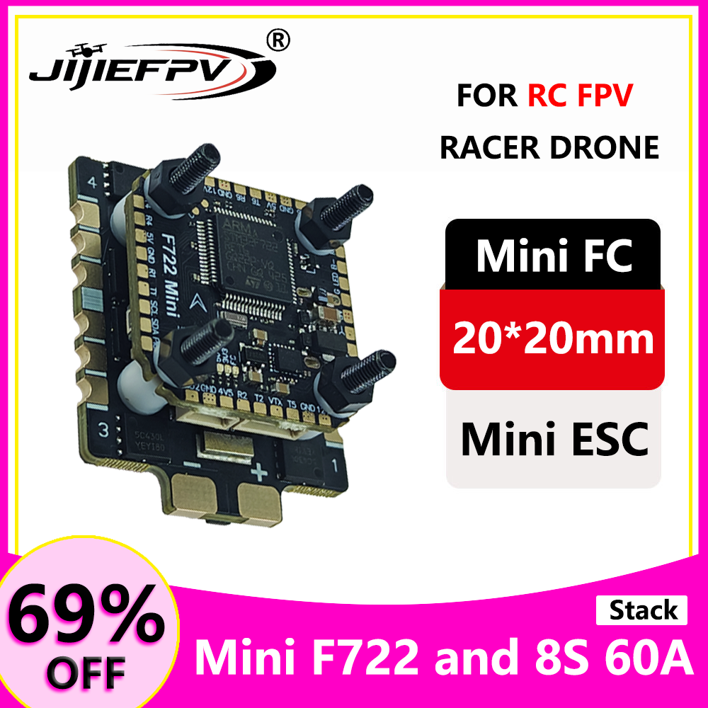 JiJieFPV F7MINI Flying Tower V – обзор и цена Drone Esc